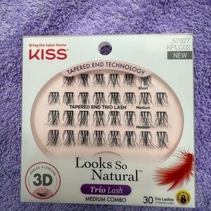 KISS Trio Lash Medium Combo - Black